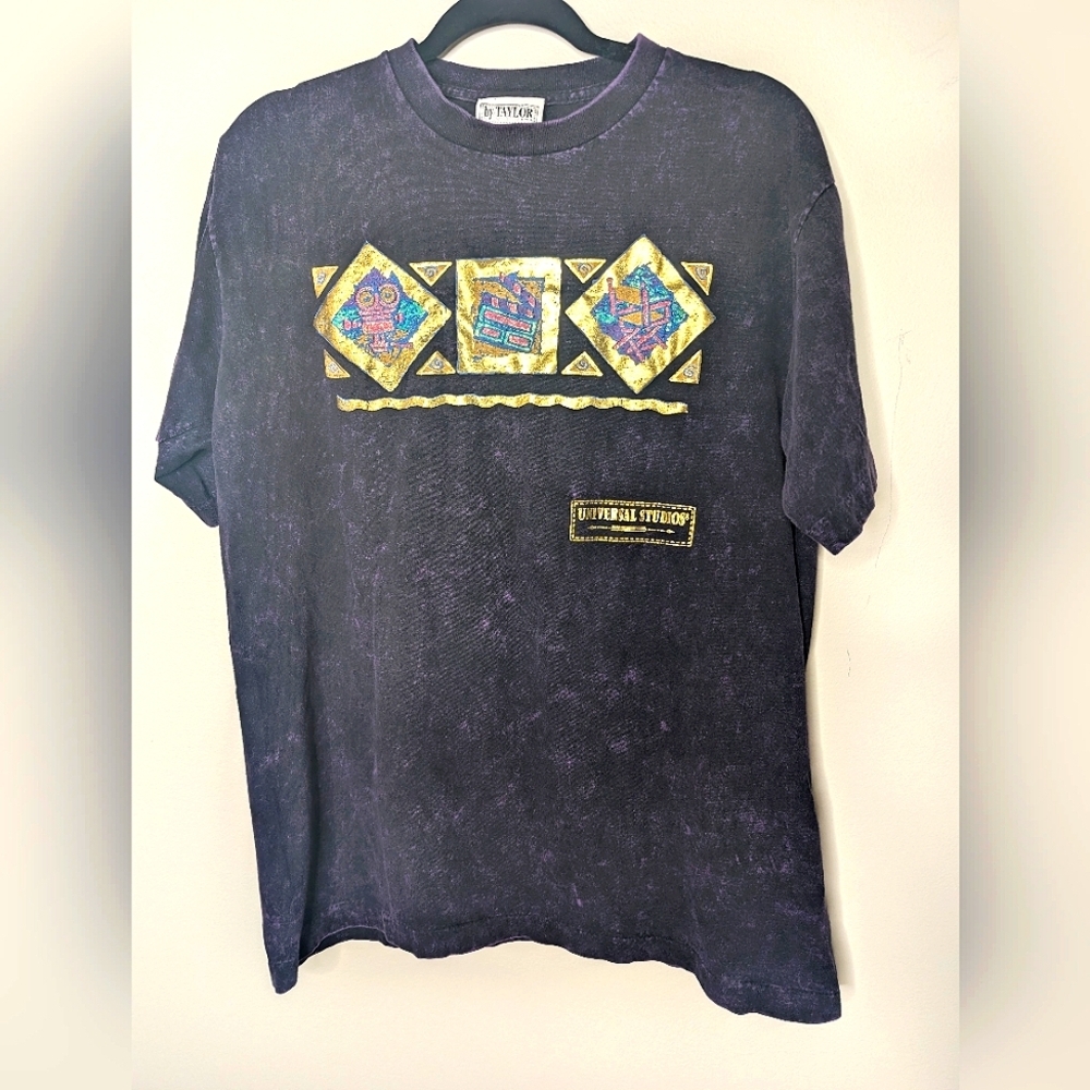 Universal Studios Vintage Tee Purple Sz L